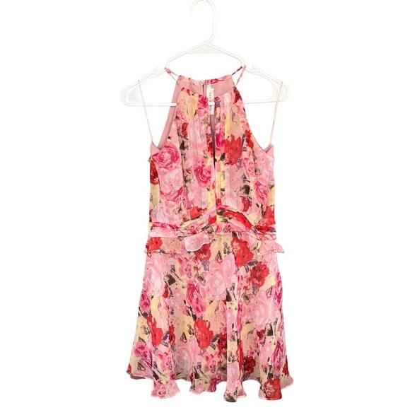 FLORET STUDIOS Floral Ruffle Waist Dress - Picture 2 of 16